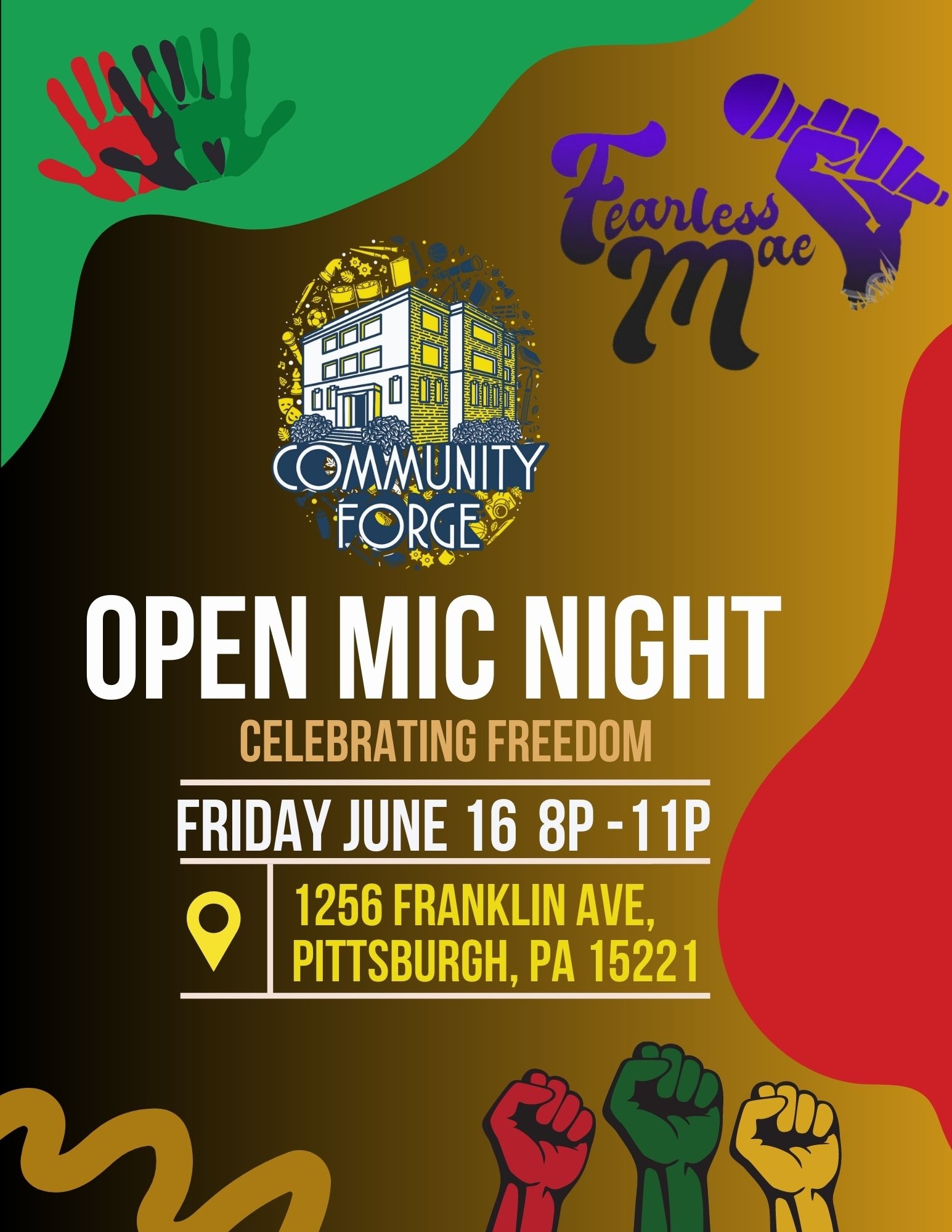 Community Forge - 🎤 Join us this month for an...