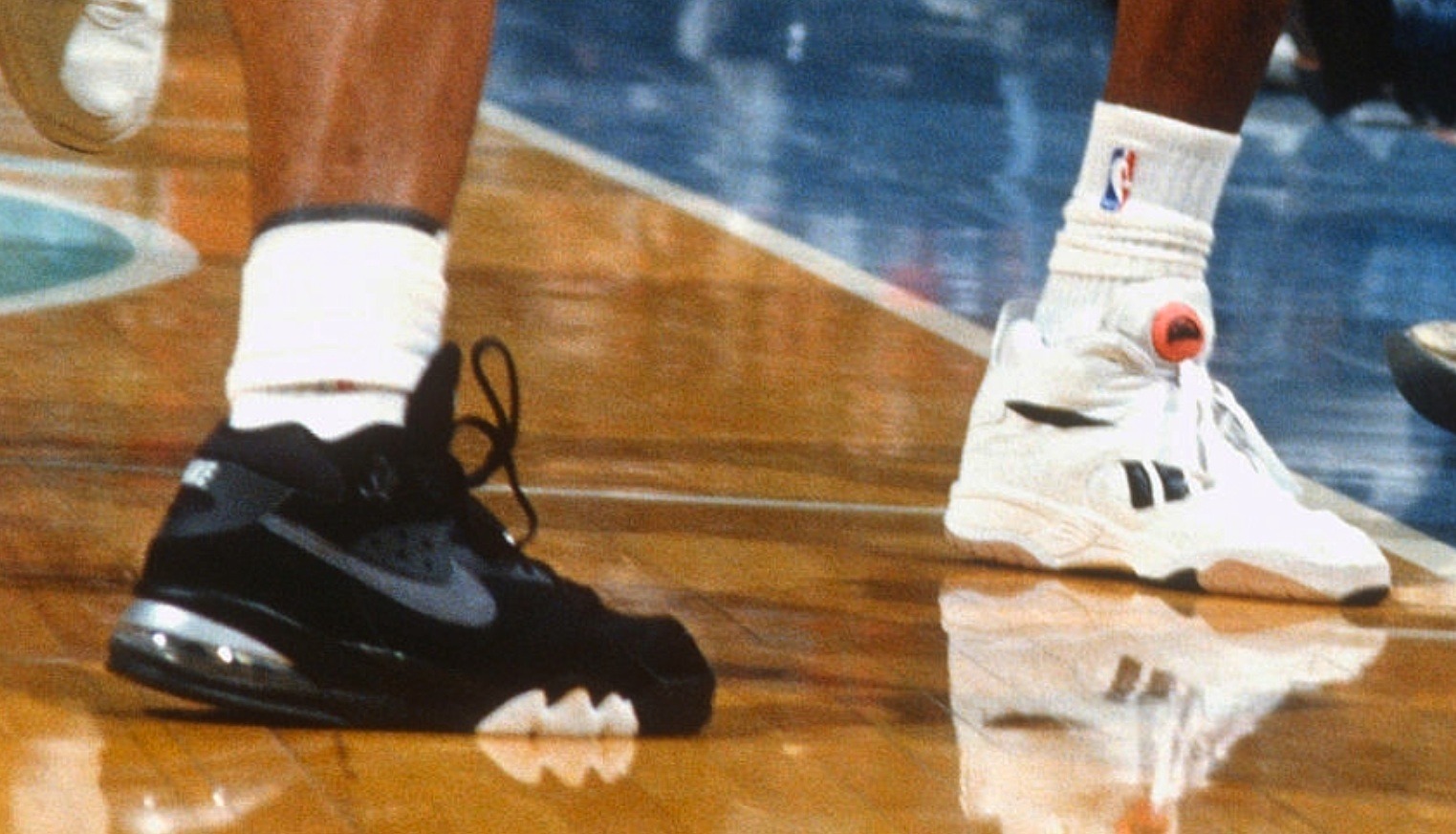 The Air Force Max. 1993 Nike outfitted the entire Michigan ??Fab 