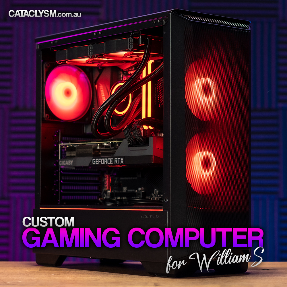 ⭐ Check out William's Custom PC! ⭐... - Cataclysm Computers
