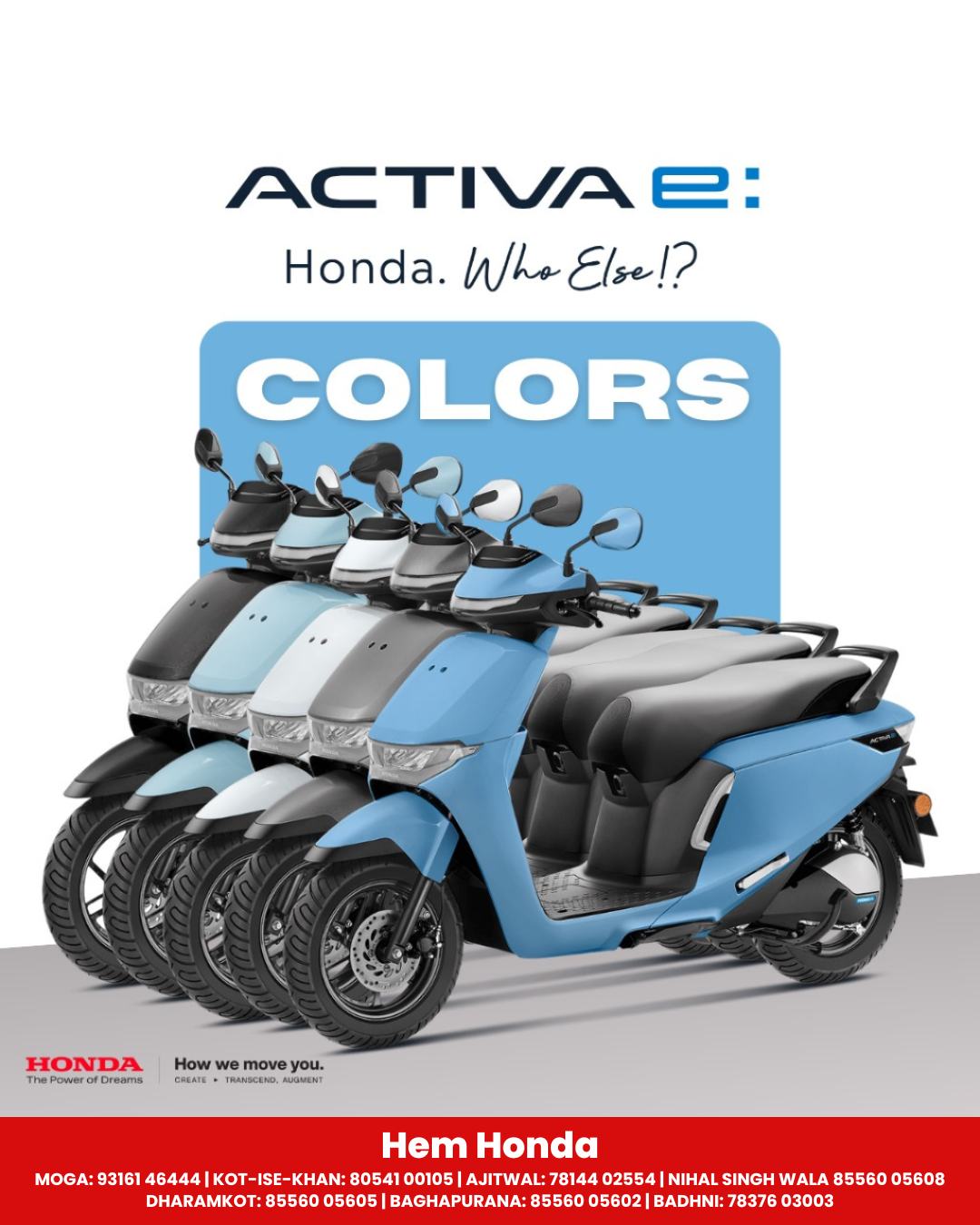 Step into the future of mobility with the Honda Activa E, now in