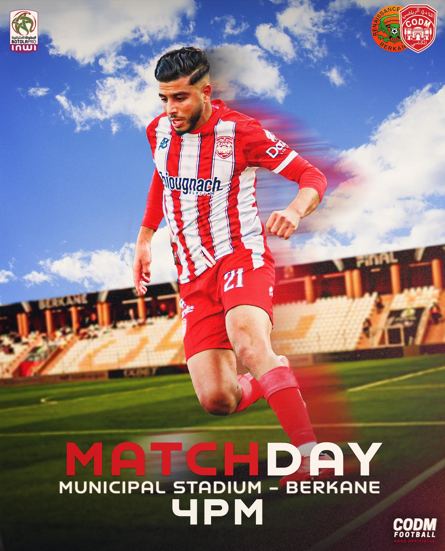 🔴⚪️ CODMDAY ⚪️🔴 🆚 RSB 🏟️ Stade... - CODM football Officiel | Facebook