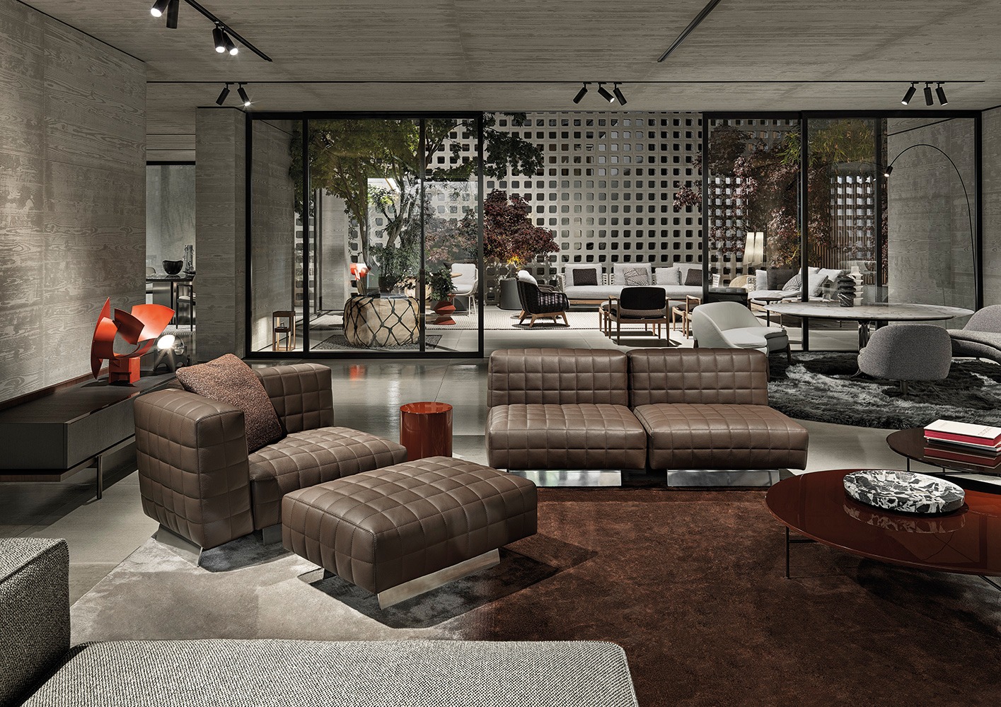 Minotti SpA - An eclectic home: the MInotti Pavilion...