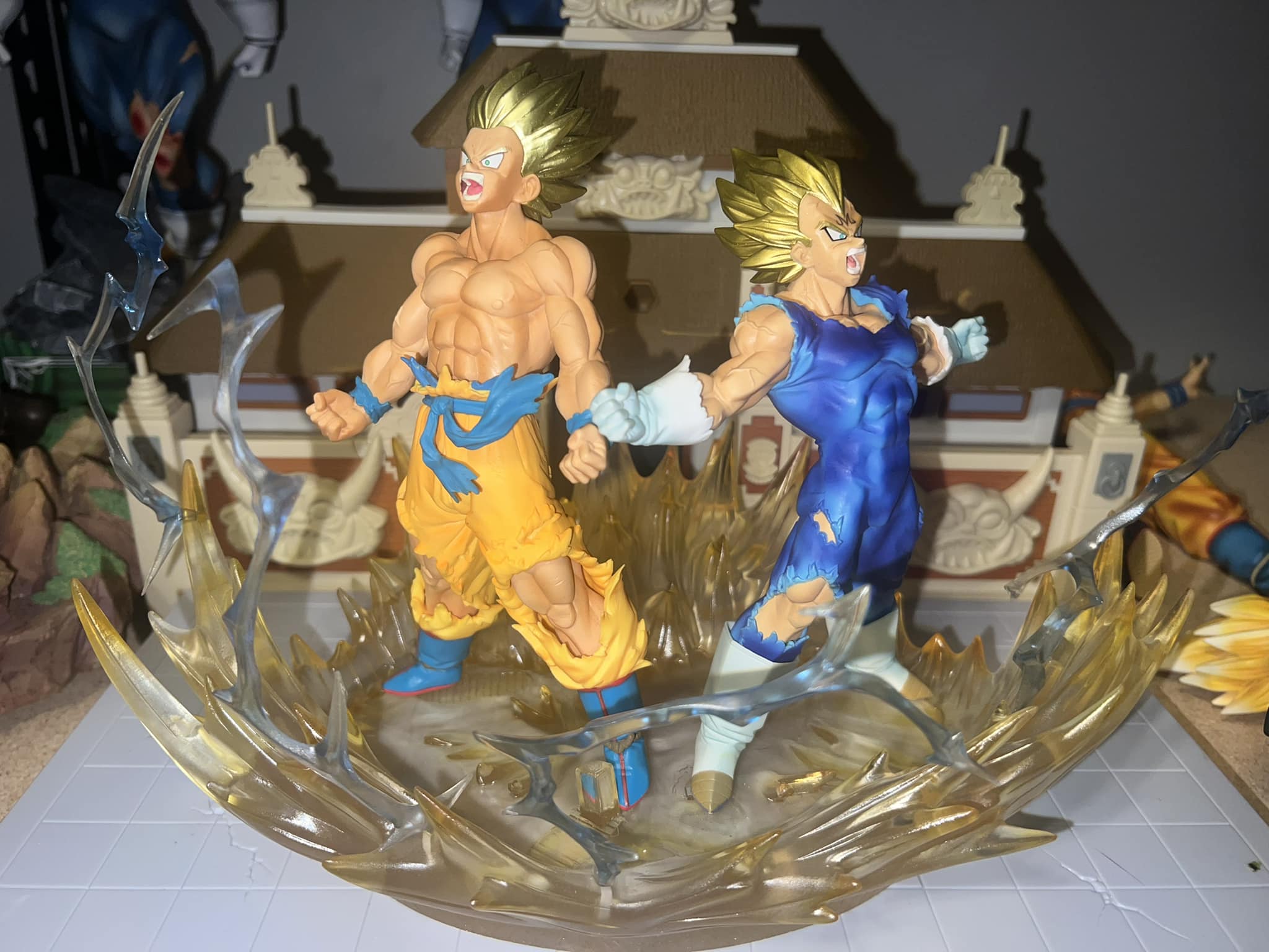 Best brutal and iconic battle of Goku vs Majin Vegeta in Dragon