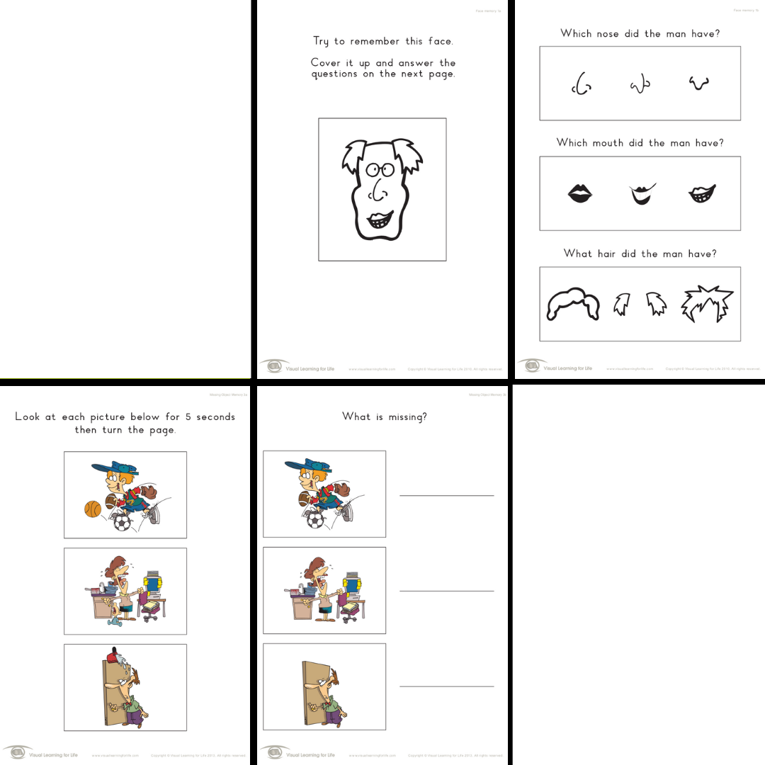 // VISUAL MEMORY // Visual... - Visual Learning for Life | Facebook