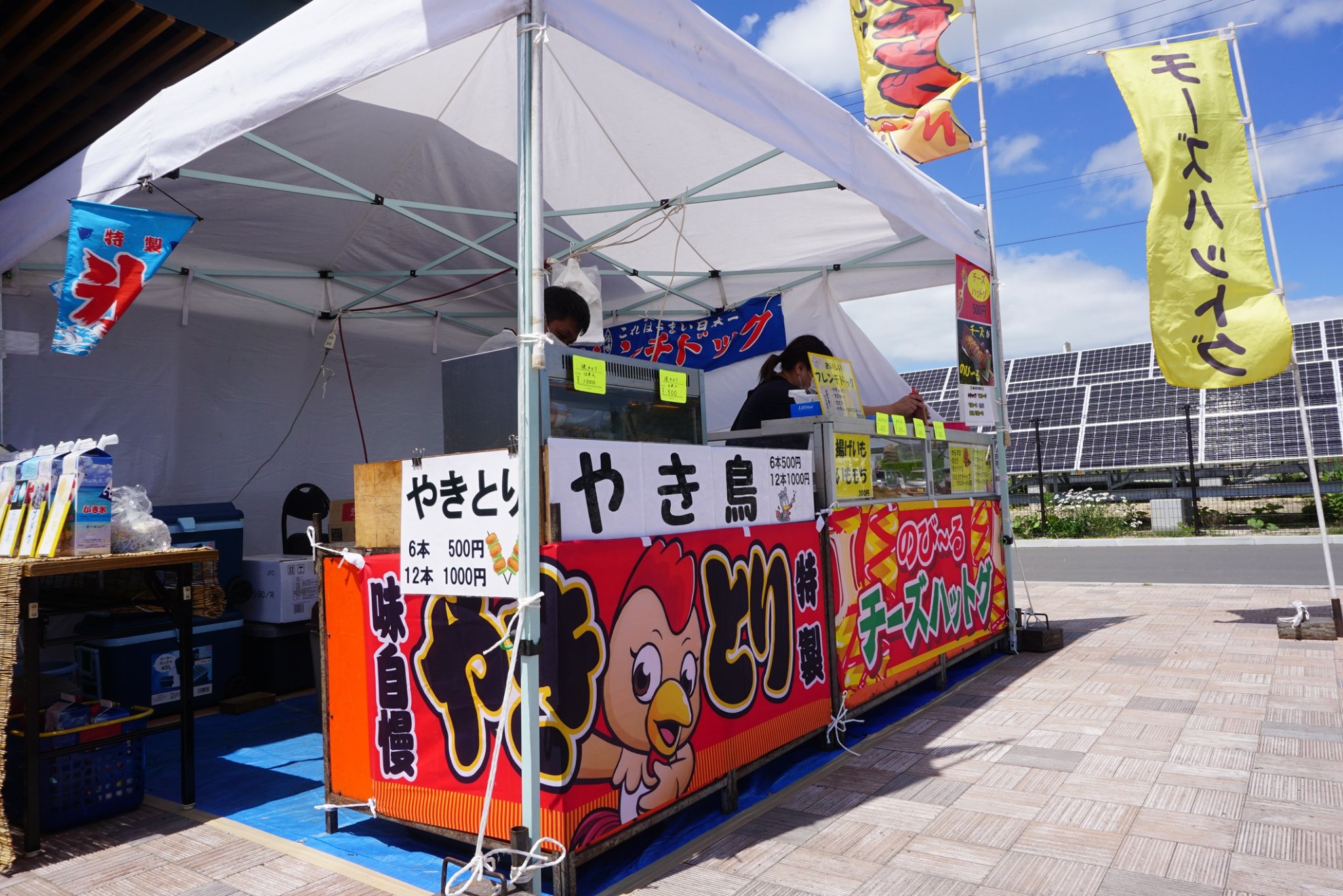 キッチンカーや屋台が久方ぶりの勢ぞろいです。