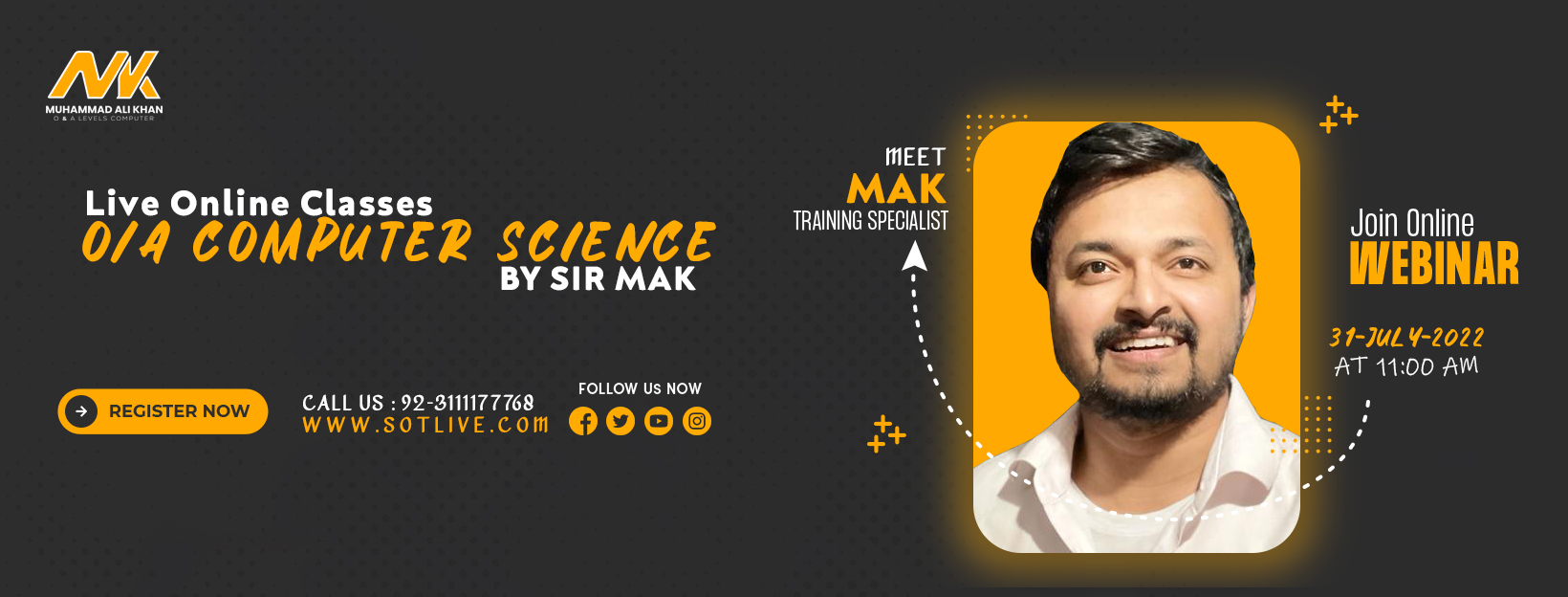O/A Level Computer Science by MAK | Karachi