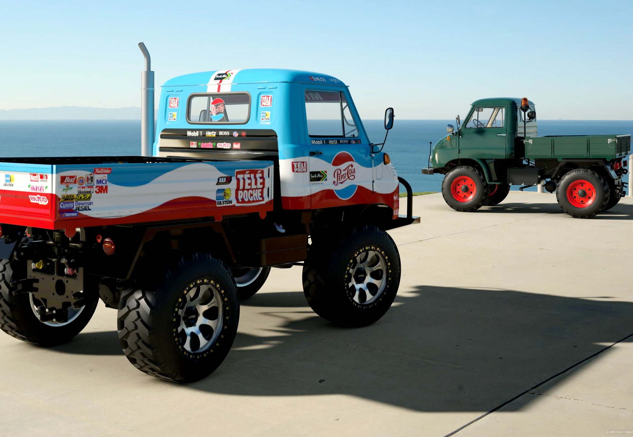 New car from update 1.56 Unimog Type 411 '62🤷 with classic Pepsi