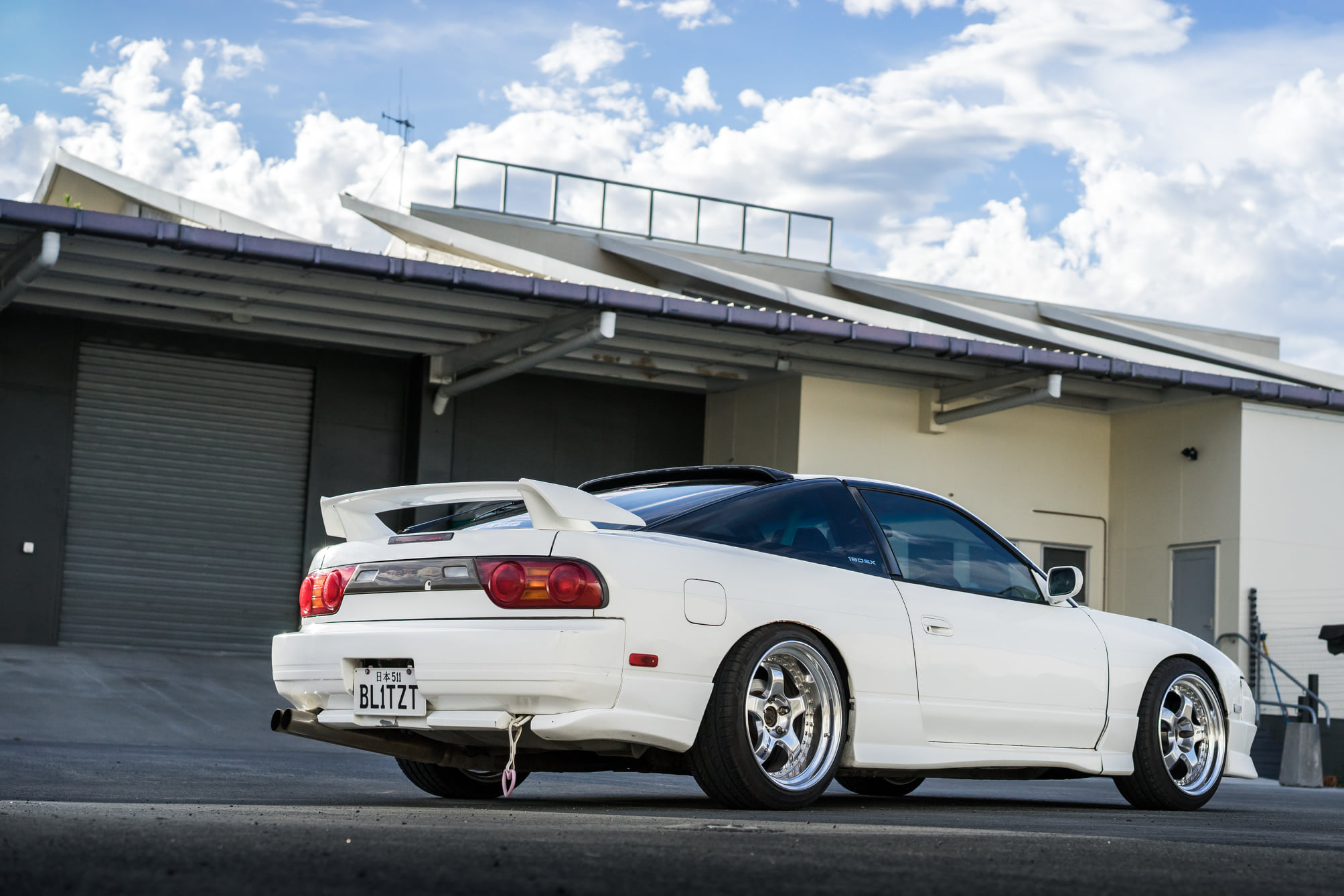 WORK - Car: Nissan 180SX Wheels: WORK Meister S1 3P Sizes: F: 18x9