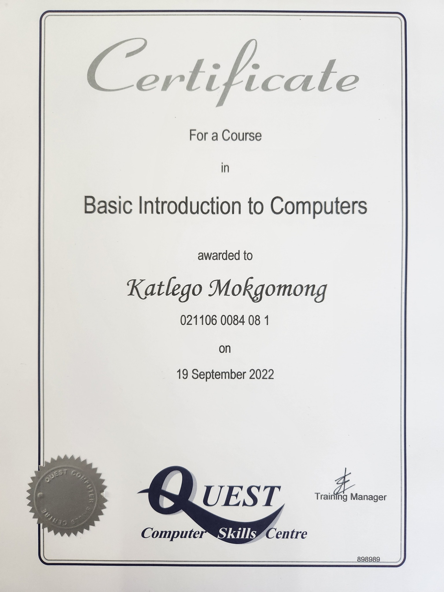SUPER SPECIAL R 290-00... - Quest Computer Skills Centre | Facebook