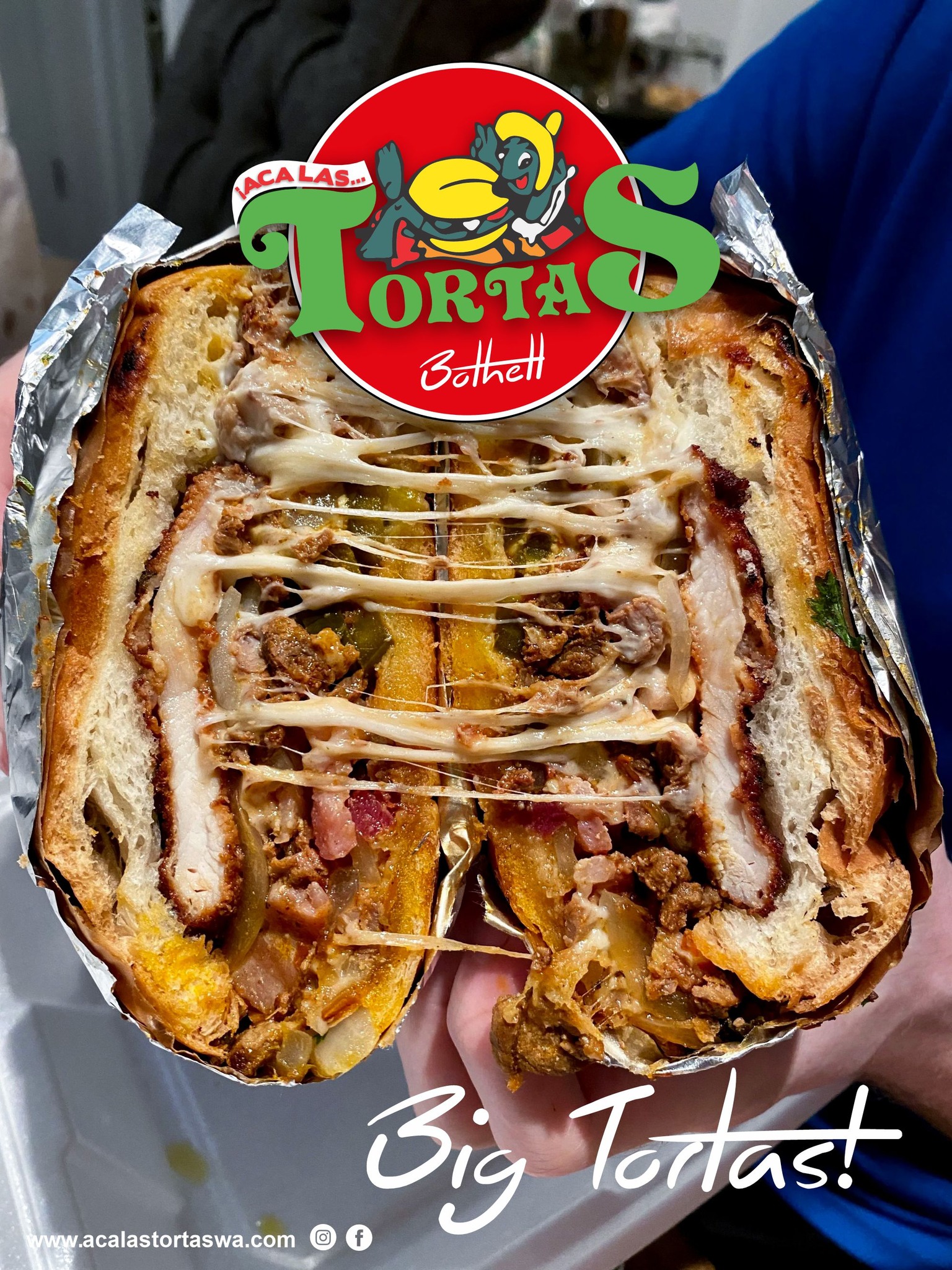 Enjoy it slowly... Our BIG... - Aca Las Tortas Bothell WA | Facebook