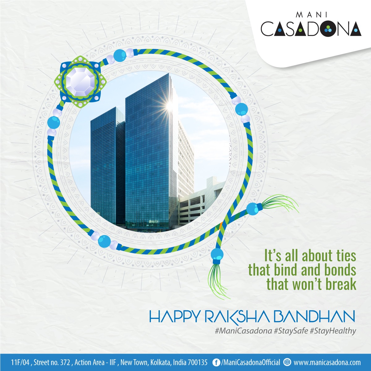 Mani Casadona - HAPPY RAKHI TO ALL. Raksha Bandhan is one... | Facebook