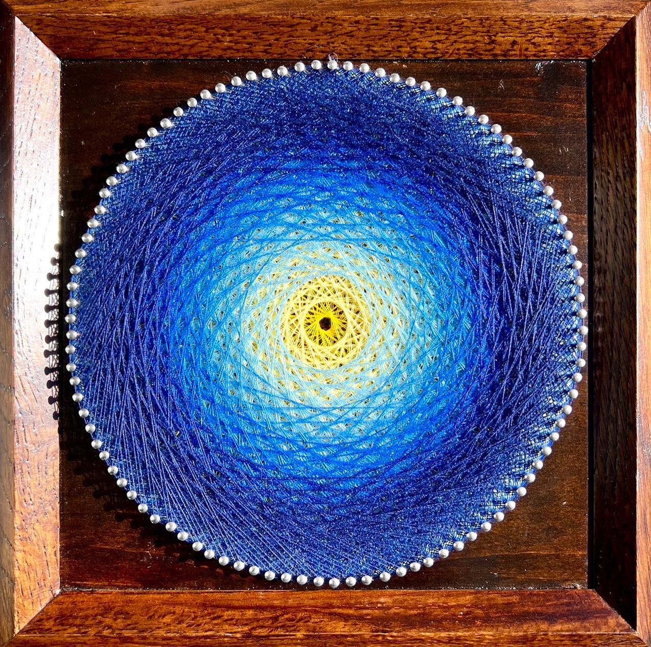 糸かけ花曼荼羅ワークショップ
