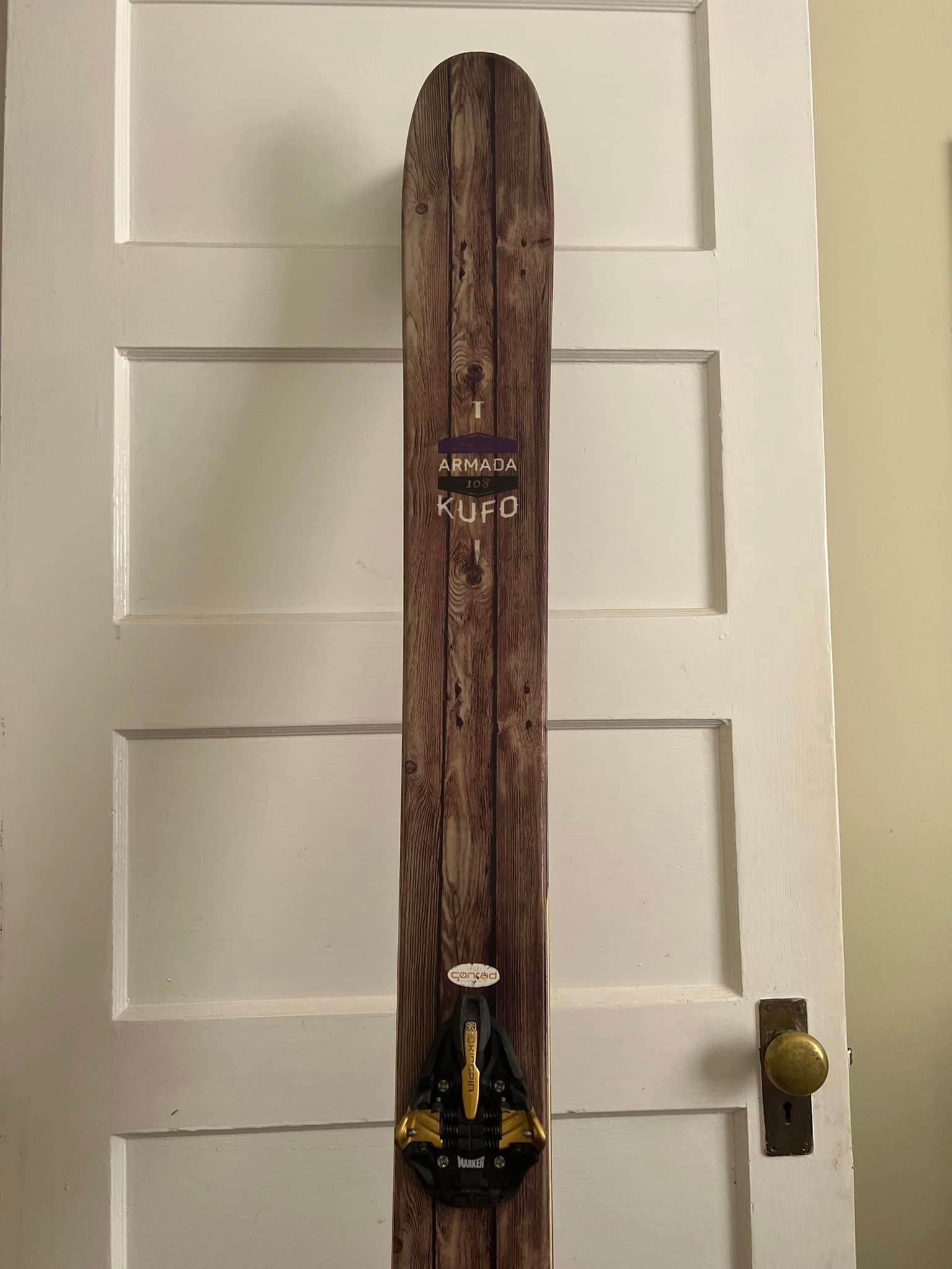 180 cm length Armada shift bindings I bought these skis new a 