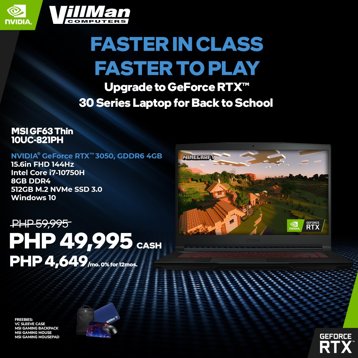 VillMan - Faster in Class, Faster to Play. Upgrade to NVIDIA® GeForce ...