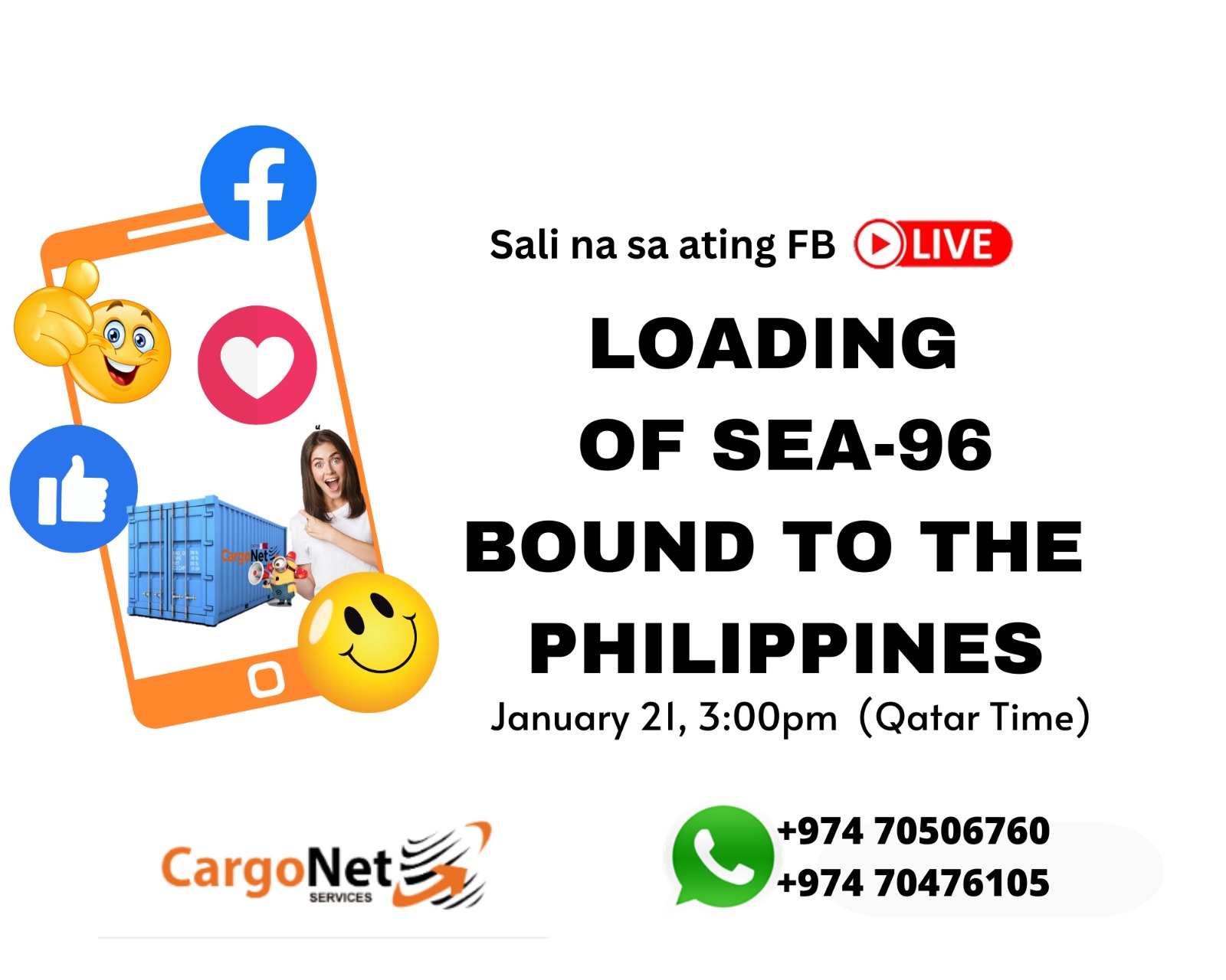 Cargo Net Qatar - Mas PINASulit ! at mas makapag papadala ng mas marami ...