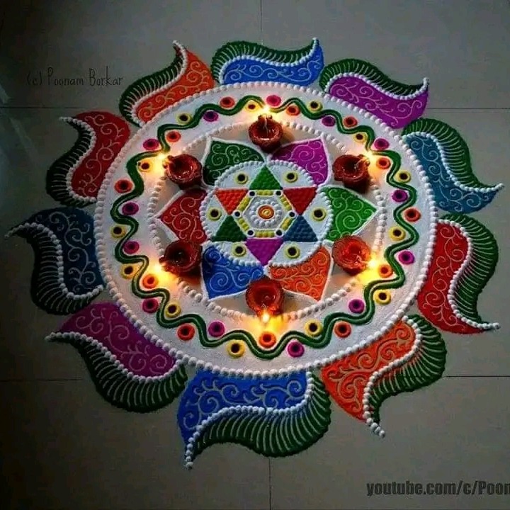 Chatpati Rasoi - Beautiful Rangoli Designs 🔥🔥 | Facebook