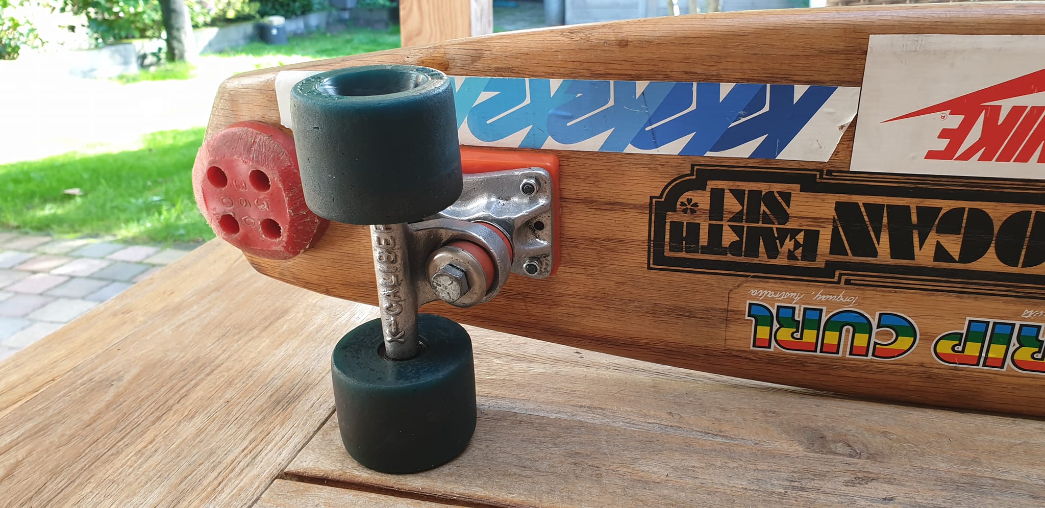 What year is this Logan Earth Ski skateboard and what is its worth?