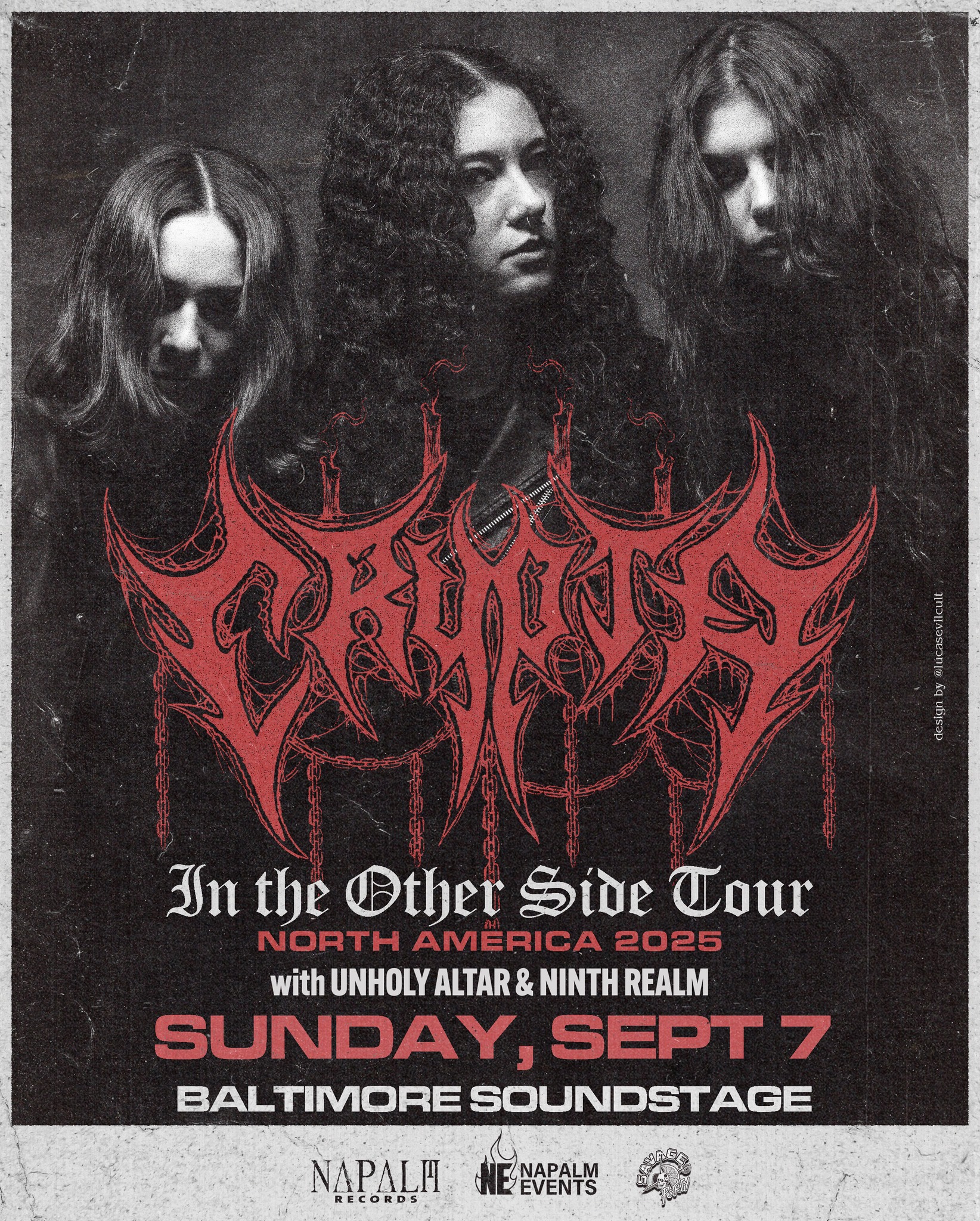 Crypta w/ Unholy Altar, Ninth Realm at Baltimore Soundstage