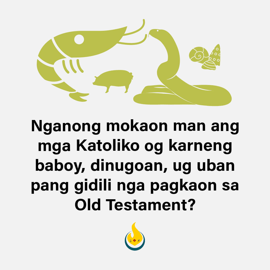 Sidlak - Nganong mokaon man ang mga Katoliko og karneng baboy, dinugoan ...