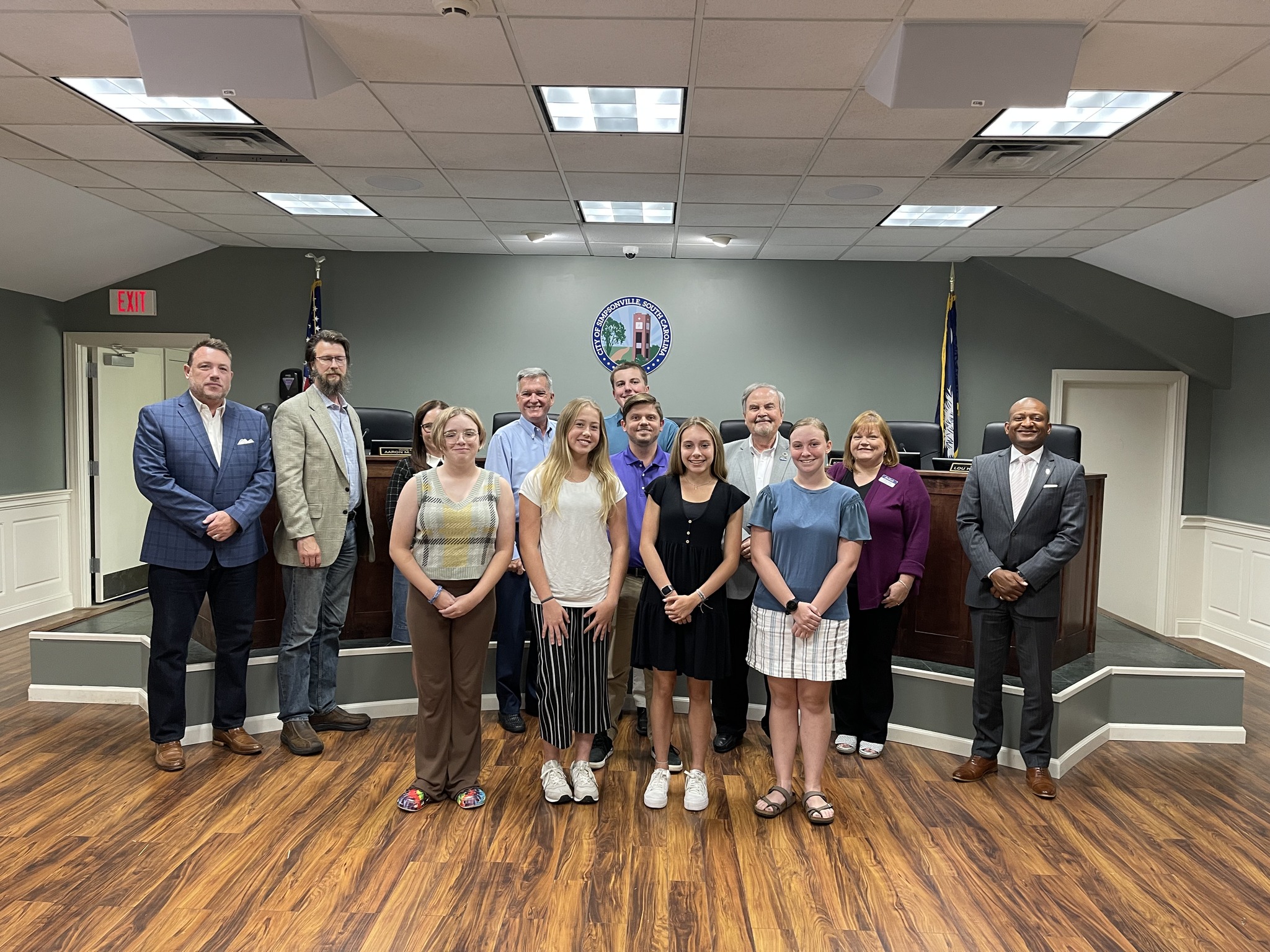 The first members of the... - Discover Simpsonville