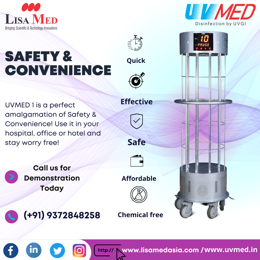 LisaMed - Quick and comprehensive disinfection are the... | Facebook