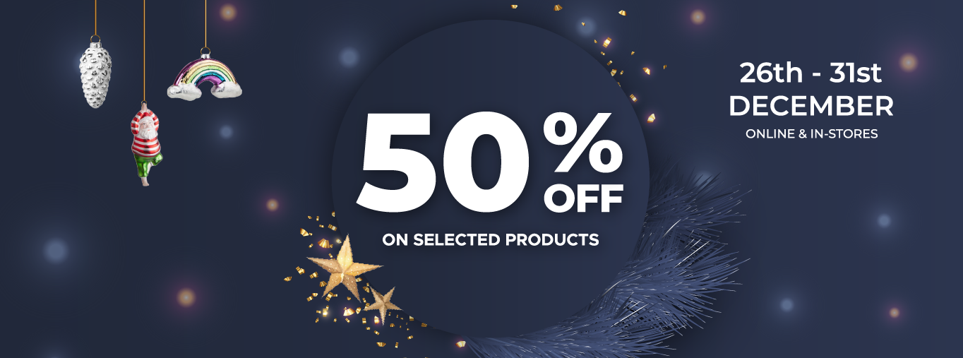 Butlers - 𝟱𝟬% 𝗢𝗙𝗙 selected Christmas, Homeware & Gifting products It's a perfect day for shopping! Shop Now >> https://butlers .com.mt/product-category/christmas-sale/ Online & In-Stores (excl MIA) until Saturday 31 December