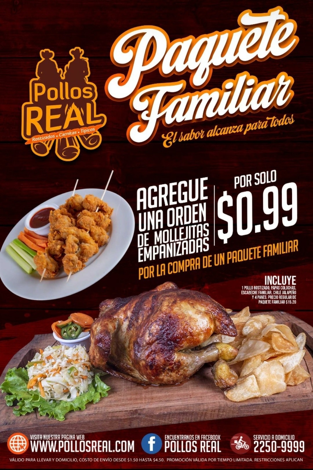 Pollos Real - 🤠 Otra tradición real de nuestro menú para... | Facebook