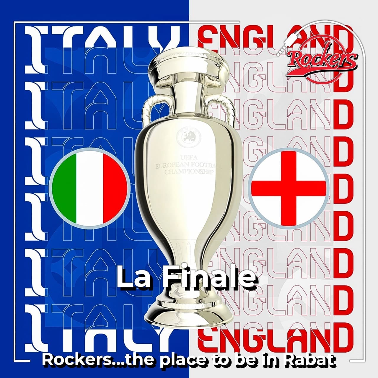 Rockers Rabat - 🏆 FINALE UEFA AU ROCKERS 🏆 📢 Diffusion ce...
