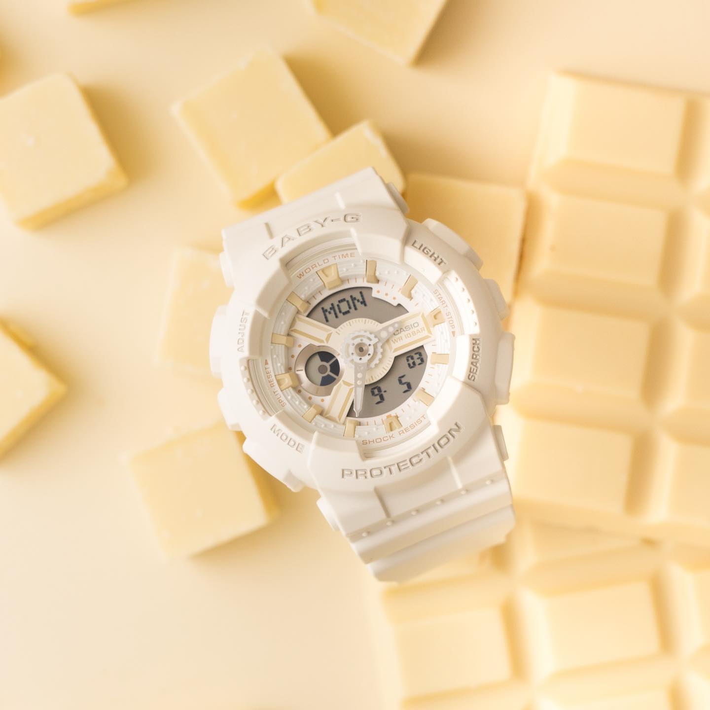 Casio - クリーミーなホワイトチョコを表現したNEWモデル?さりげなく 