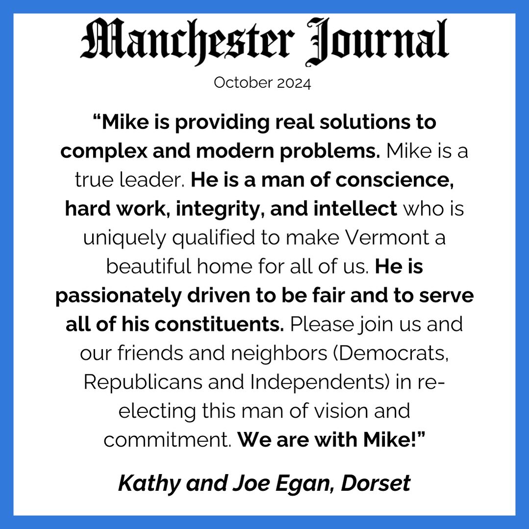 Rep. Mike Rice | Dorset VT