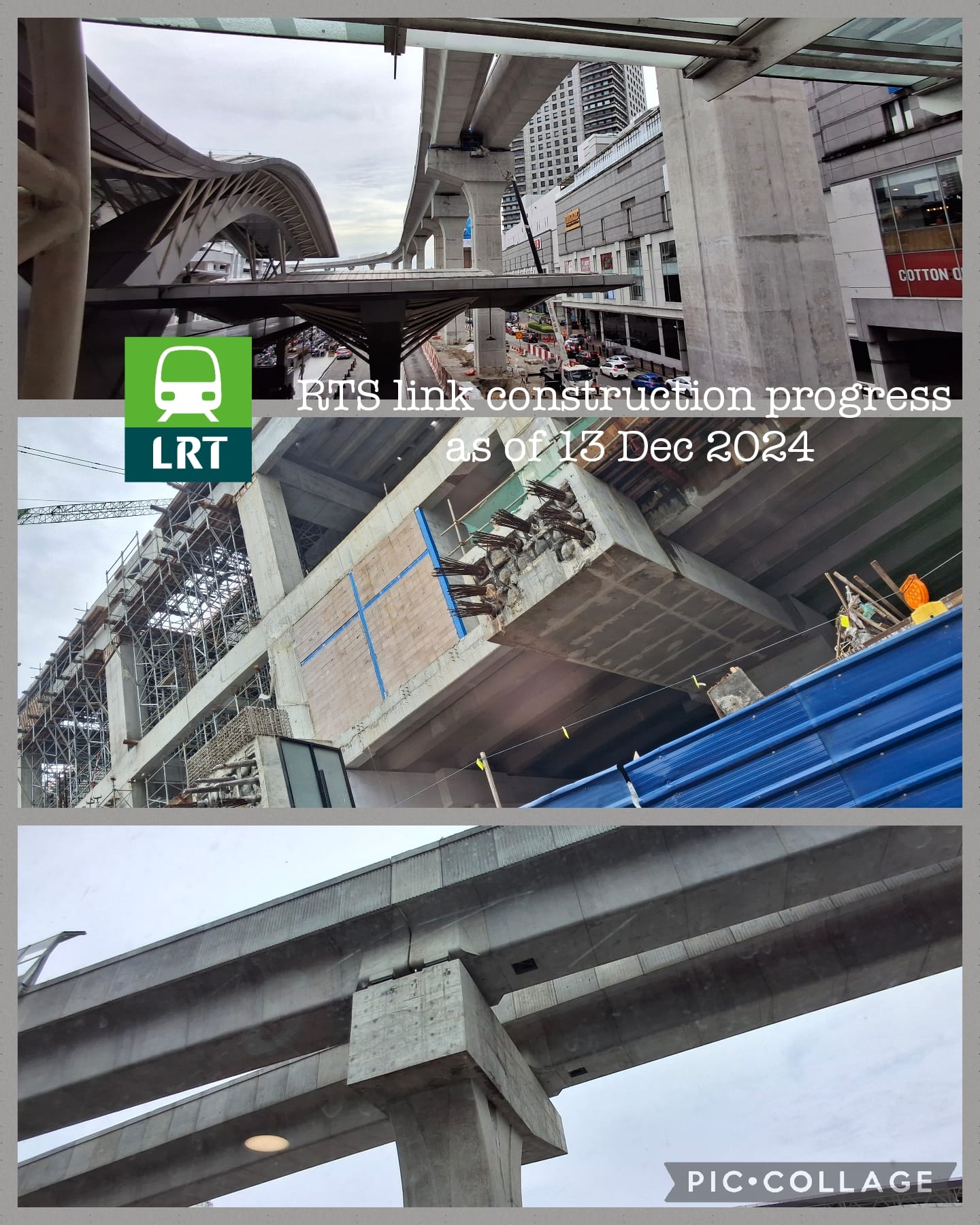 Fellowship - Here is the construction progress of Johor Bahru-Singapore ...