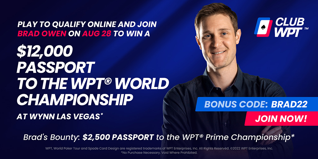 ClubWPT - There are 20 opportunities to play ClubWPT...