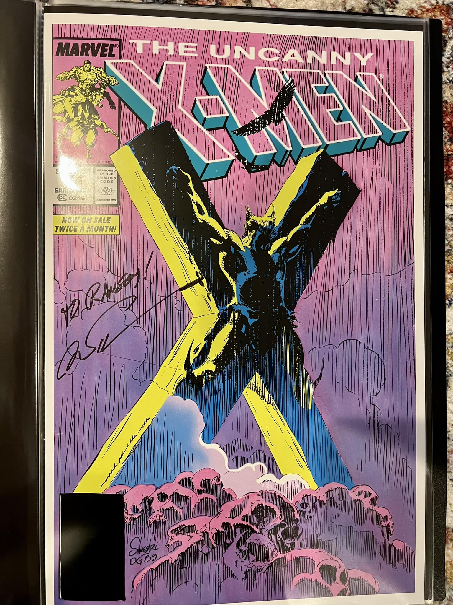 My brother picked this up for me back at NYCC. Signed and