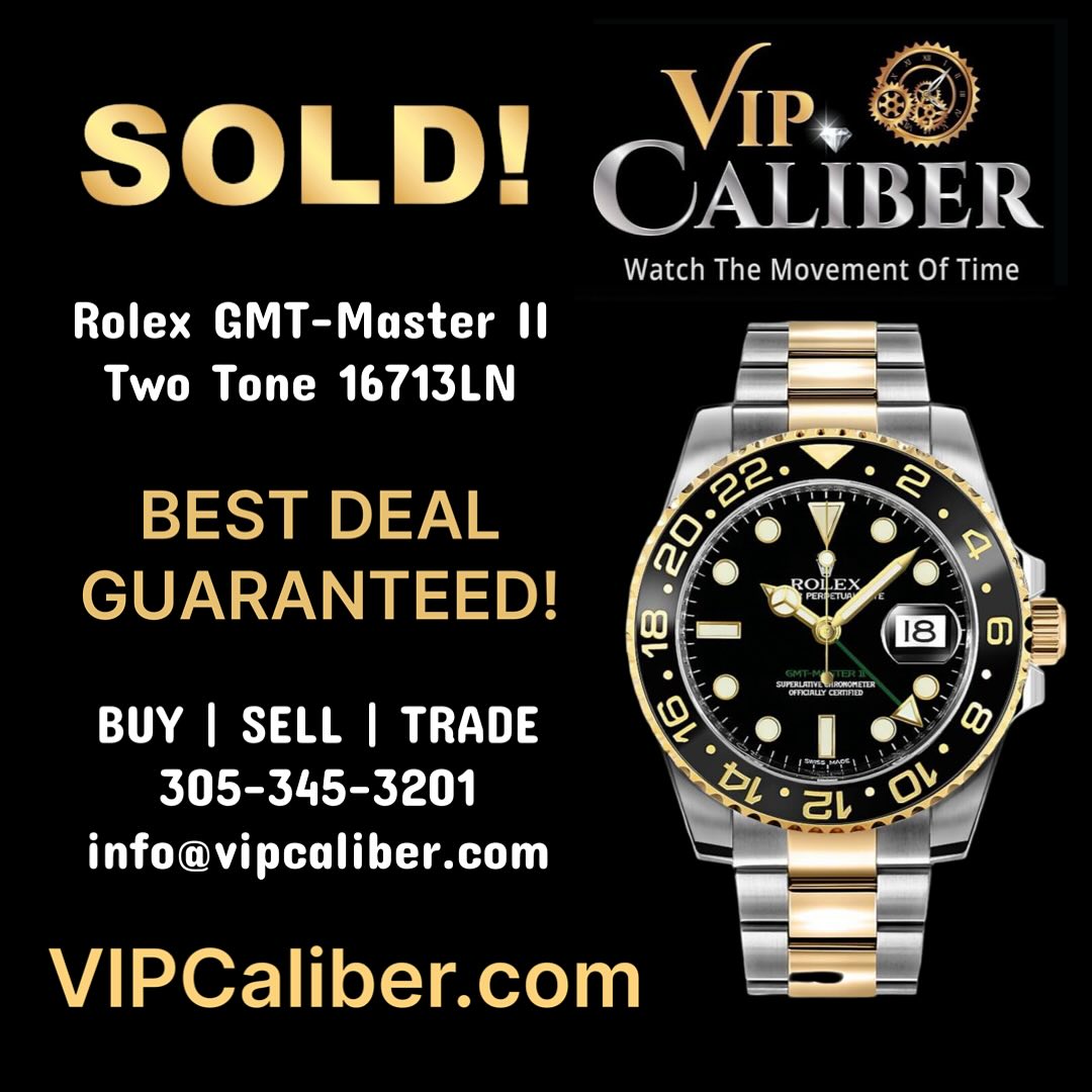 VIP CALIBER - Another iconic Rolex GMT-Master II has found... | Facebook