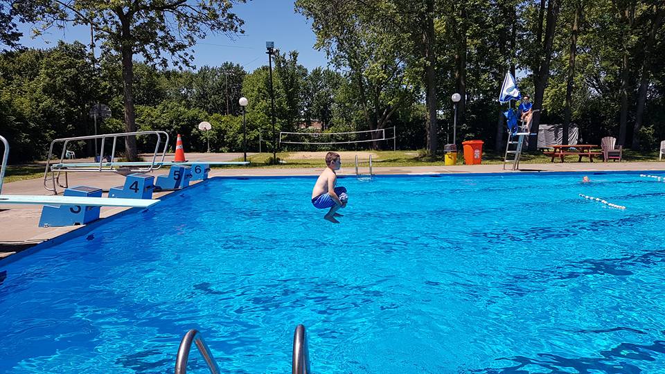 First day of Westpark Pool Daycamp - Westpark Pool DDO