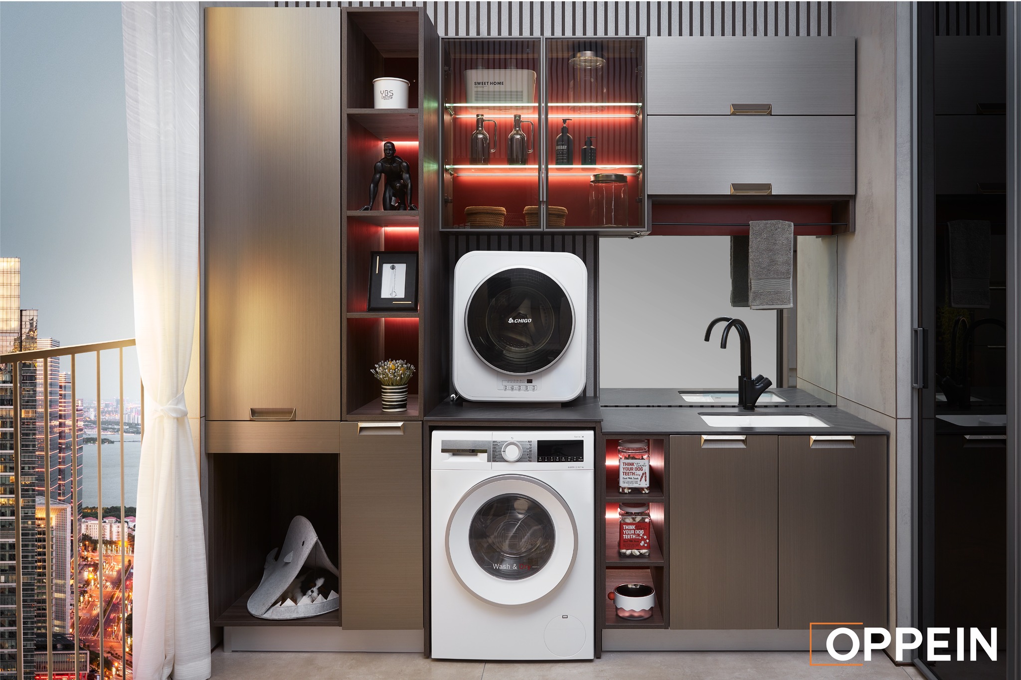 Oppein Bangkok - Mini Laundry by Oppein Furniture ....