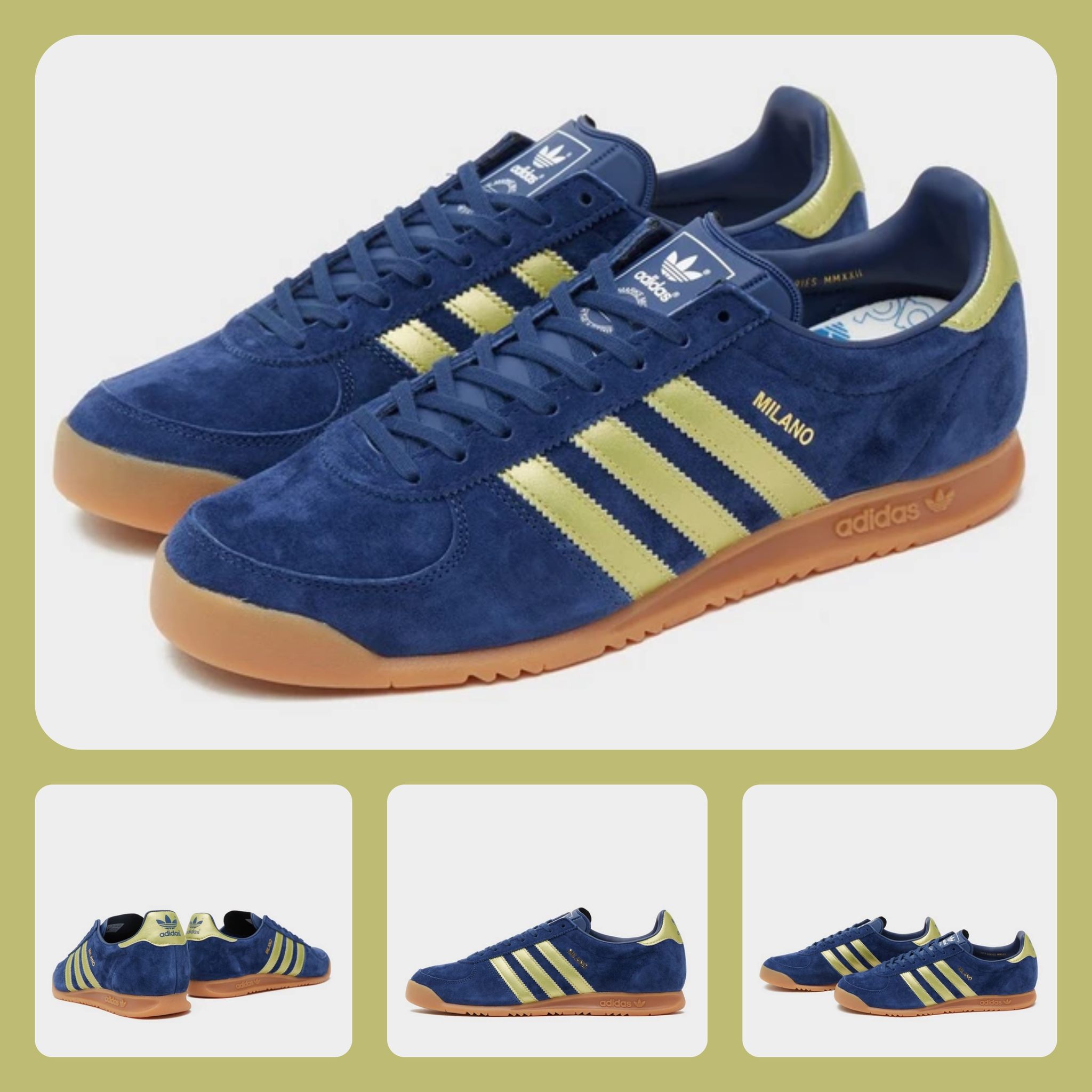 Ad : New Release The Size? exclusive adidas Milano OG are now 