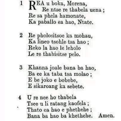 Lifela Tsa Sione-Sotho Hymns