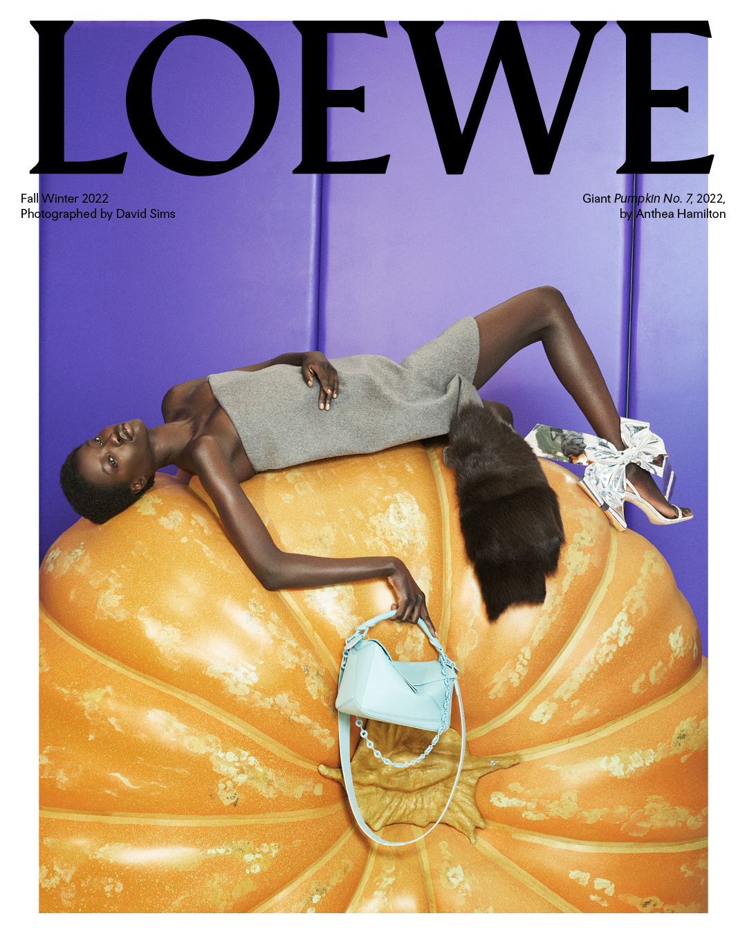 LOEWE Fall Winter 2022 campaign shot by David Sims. See more