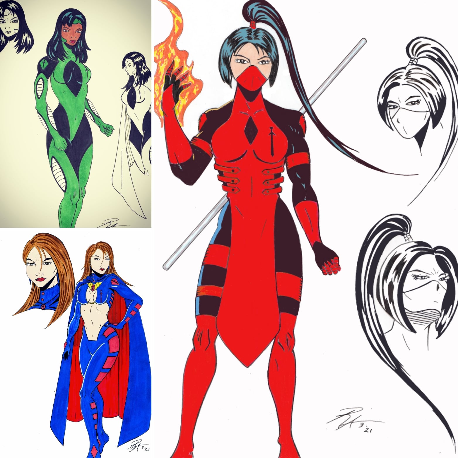 Core Studios - First look at some of the new characters...