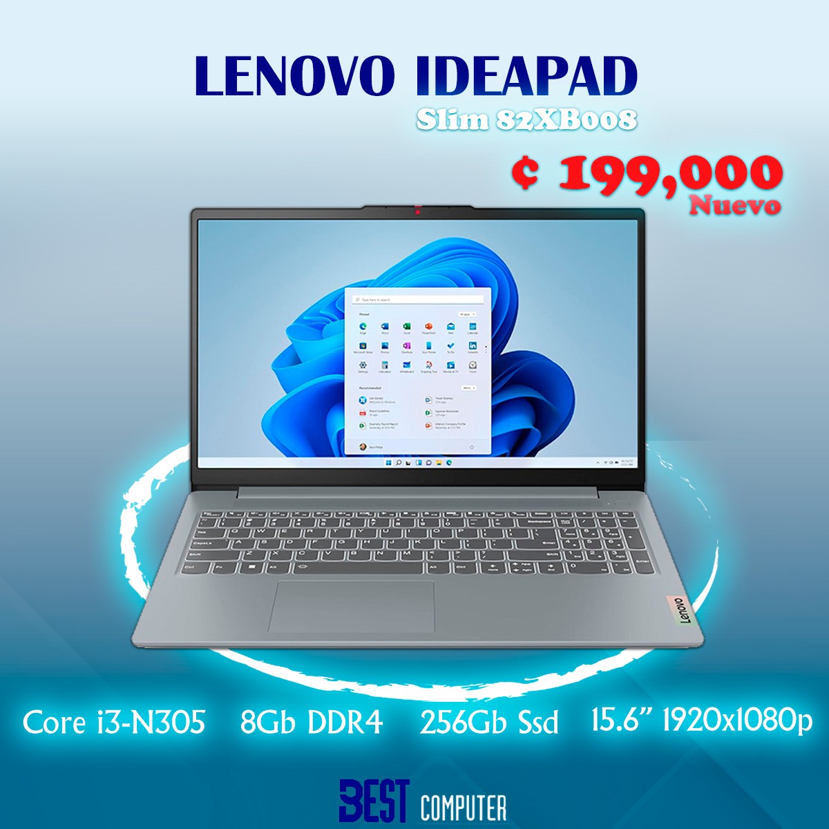 Best - LAPTOP LENOVO IDEAPAD SLIM 3i ☑️ • Laptop Nueva ☑️ • Procesador ...
