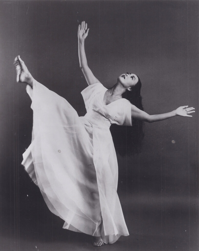 Yuriko's life and career as a dancer and choreographer