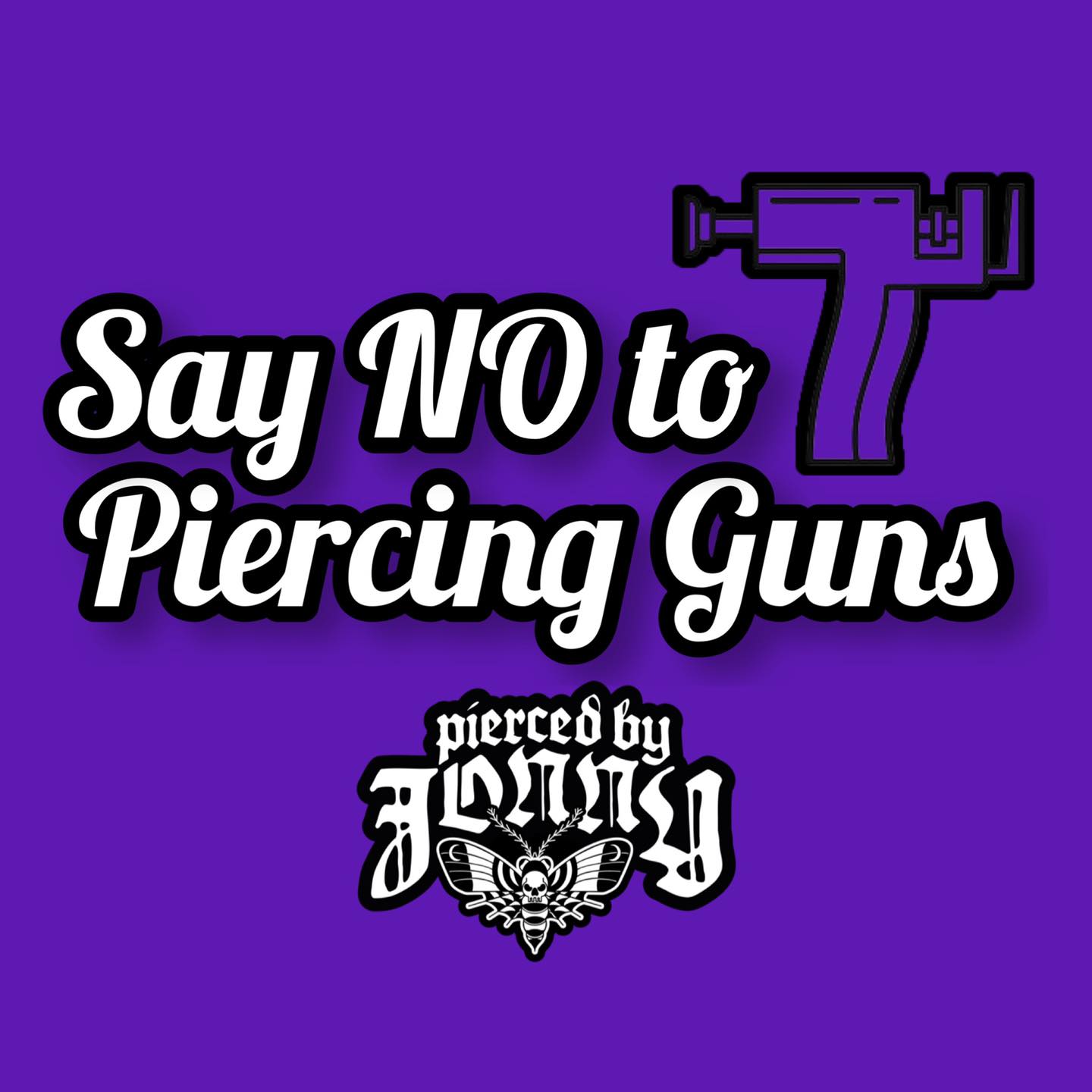 Ink R Nation - ️SAY NO TO PIERCING GUNS ️ Hey guys,...