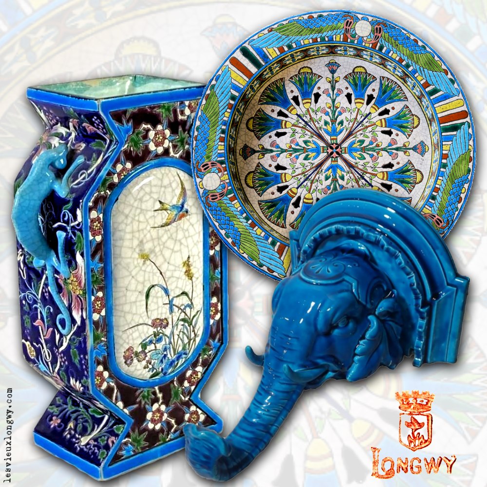 💙 Longwy, toujours aussi chic... - Faïences & Emaux de Longwy