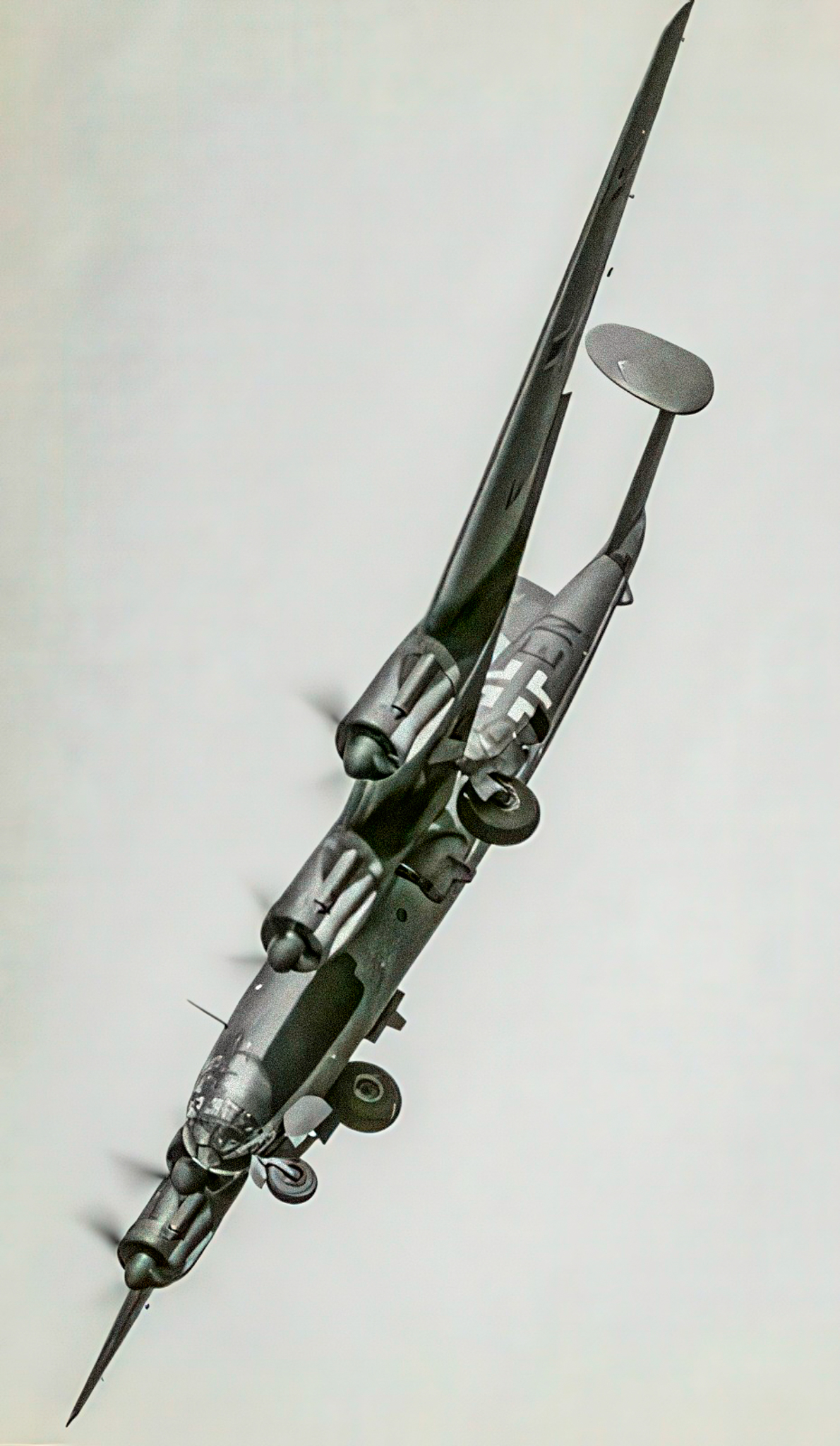 A rare image of the German Messerschmitt Me 264, known by some as