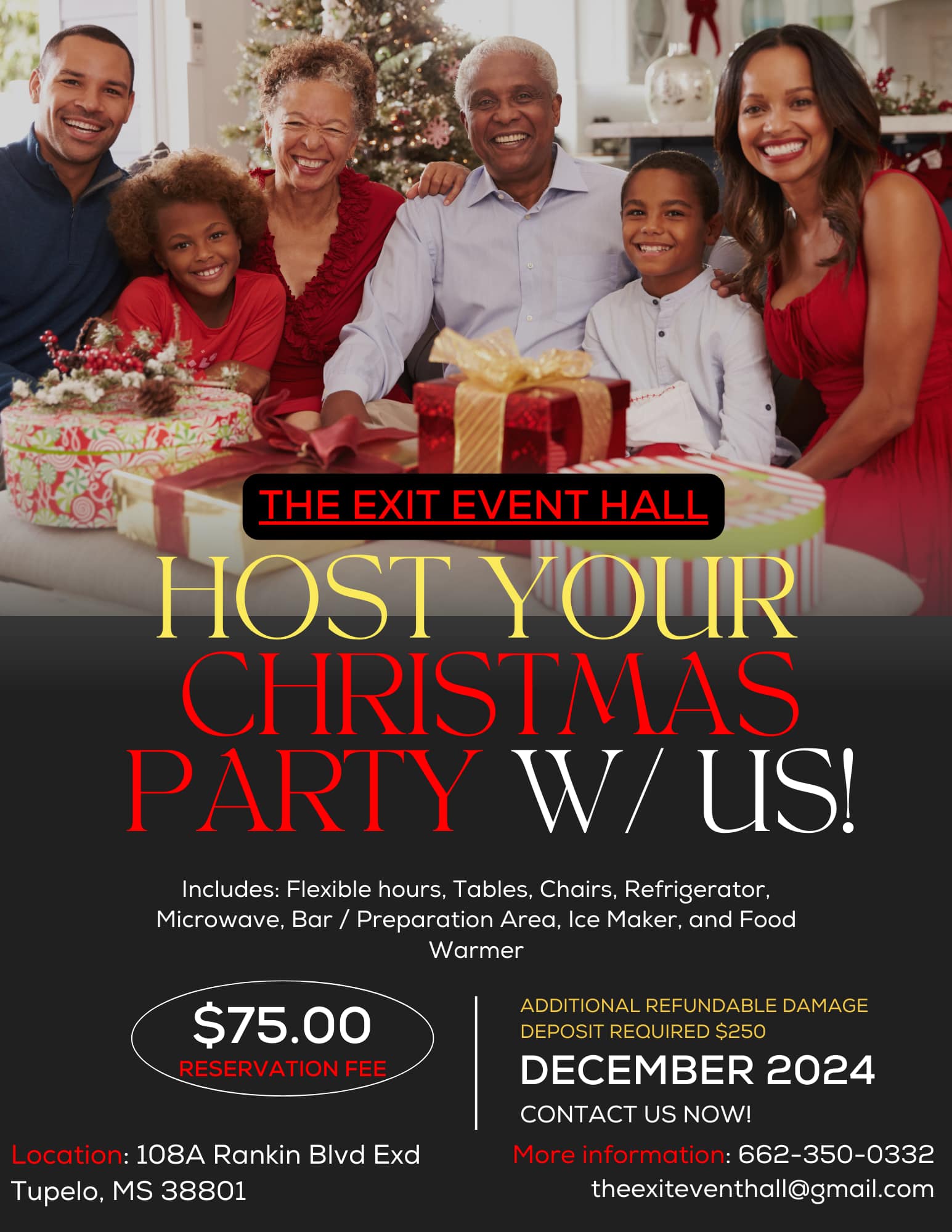 🎄 Host Your Christmas Party at The... - The Exit Event Hall | Facebook