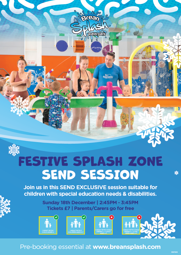Holiday - Join us for our Festive Splash Zone SEND session at Brean ...