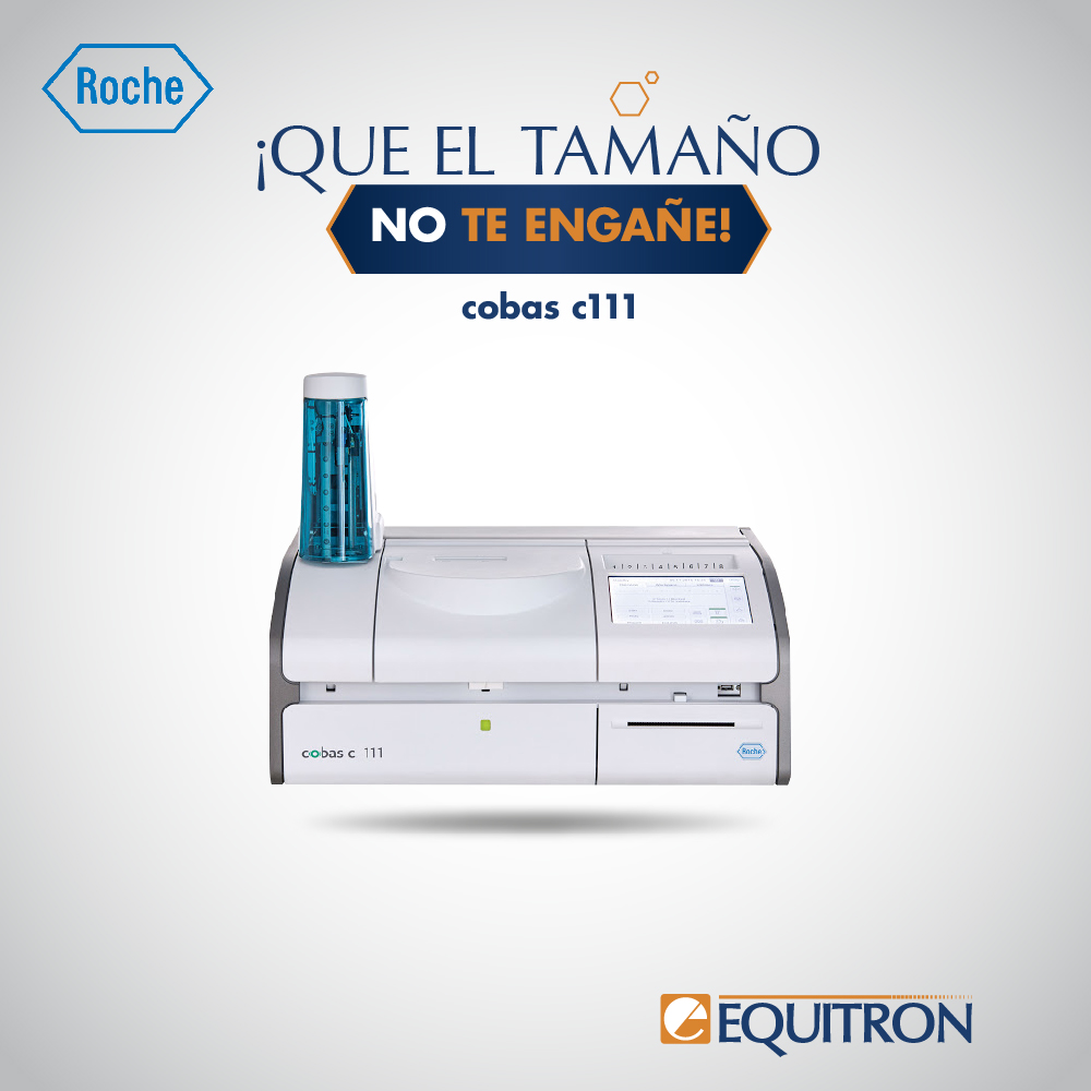 Equitrón - El analizador Cobas c111 de Roche es un equipo... | Facebook