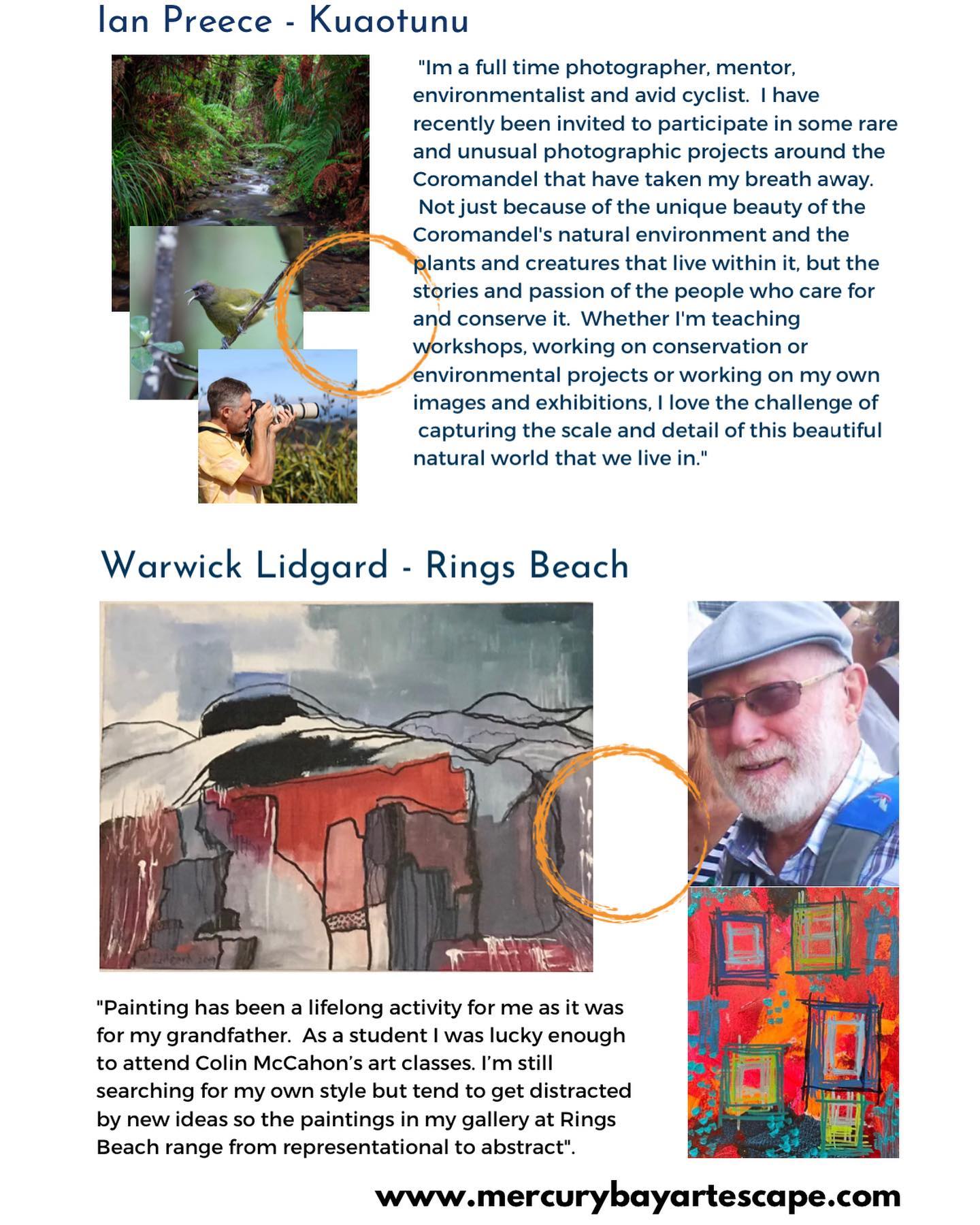 Mercury Bay Art Escape added a... - Mercury Bay Art Escape