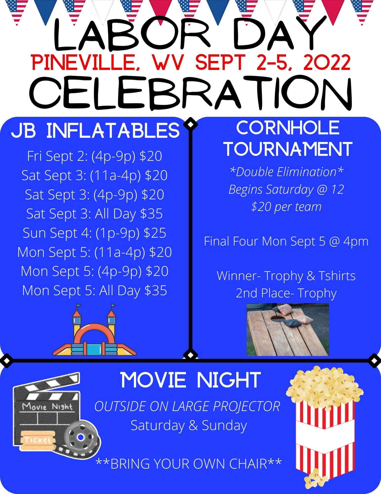 JB Inflatables | Pineville WV